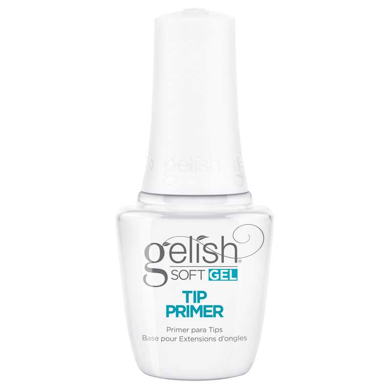 Gelish Soft Gel Tip Primer, base colle gel prothèse pose américaine