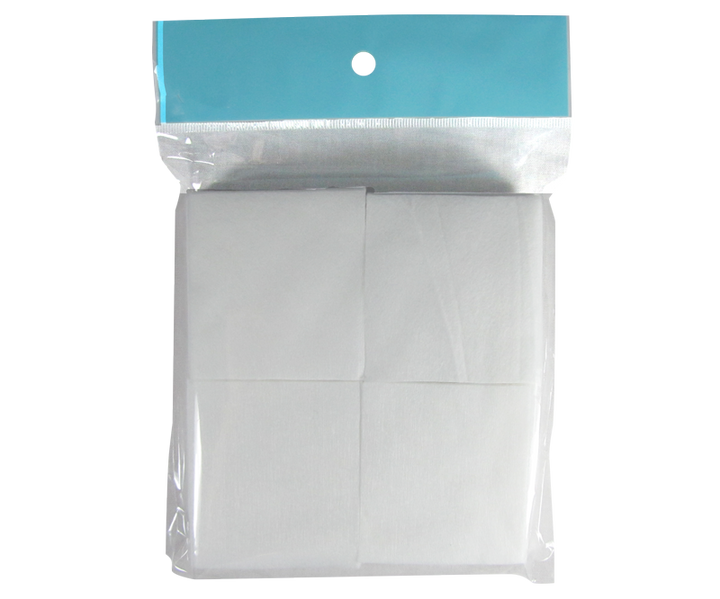 Nails Wipe Lint Free 2x2 Pack 200 (W)
