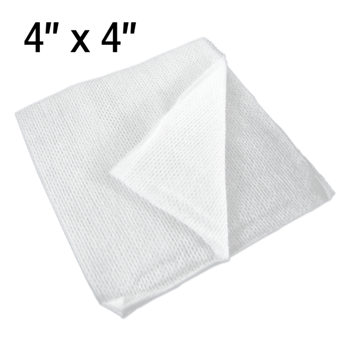 Tampons 4x4 AMD-Ritmed 4 Plis (paquet de 200pcs)