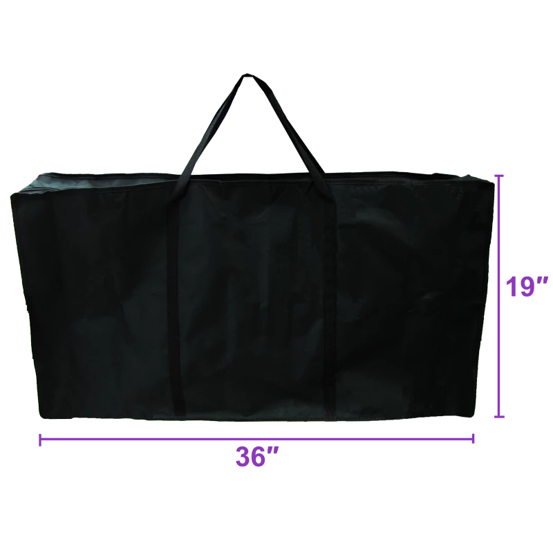 Table de Manucure Blanche Pliable avec Sac de Transport