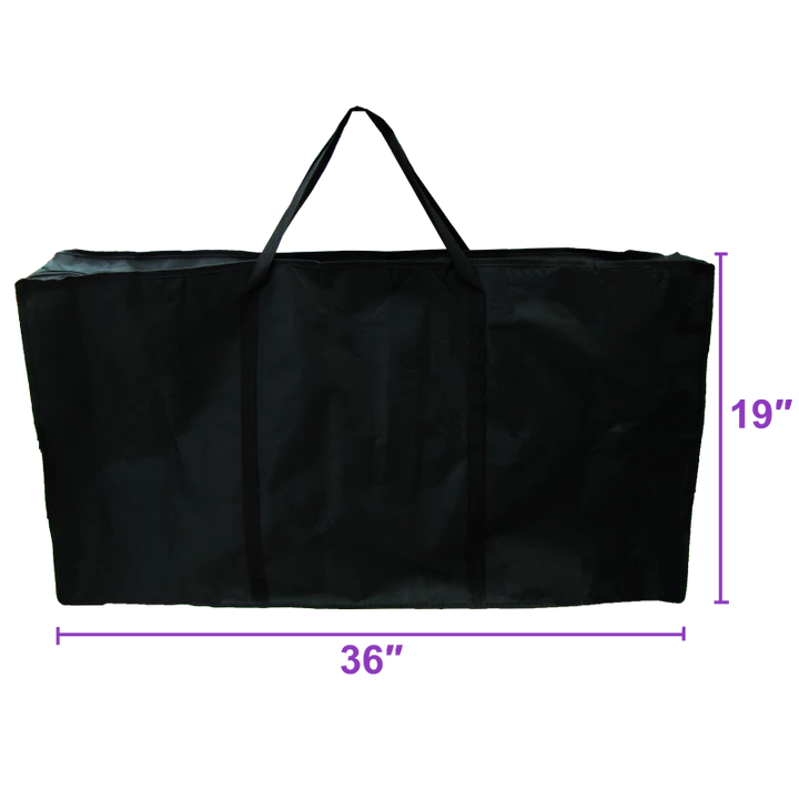 Table de Manucure Blanche Pliable avec Sac de Transport