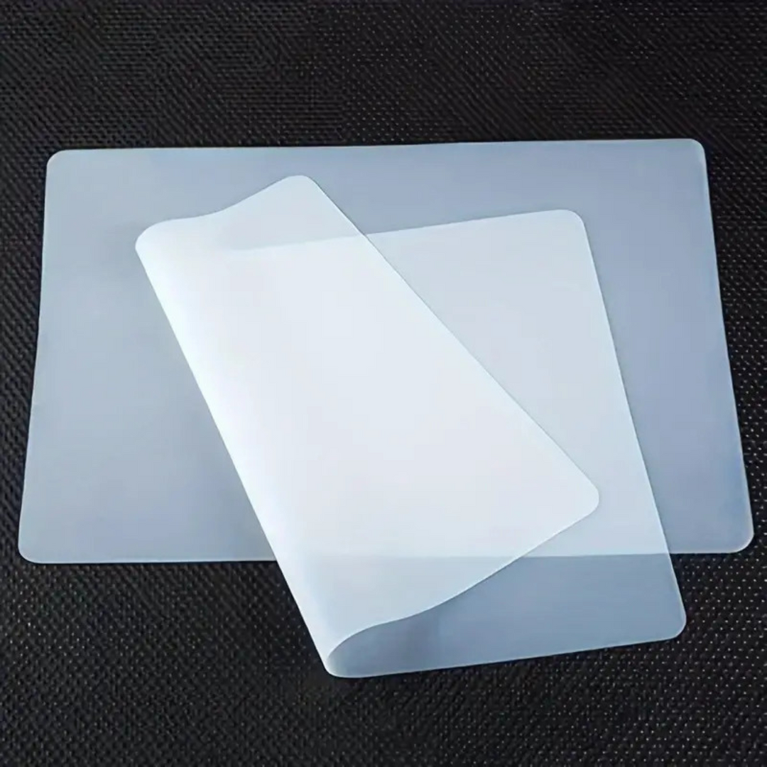Tapis de Silicone pour Nail Art Translucide 40cm x 30cm
