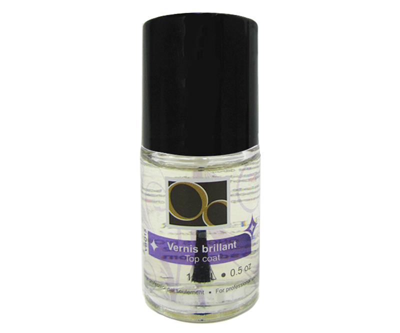 Top coat ongles d'Or