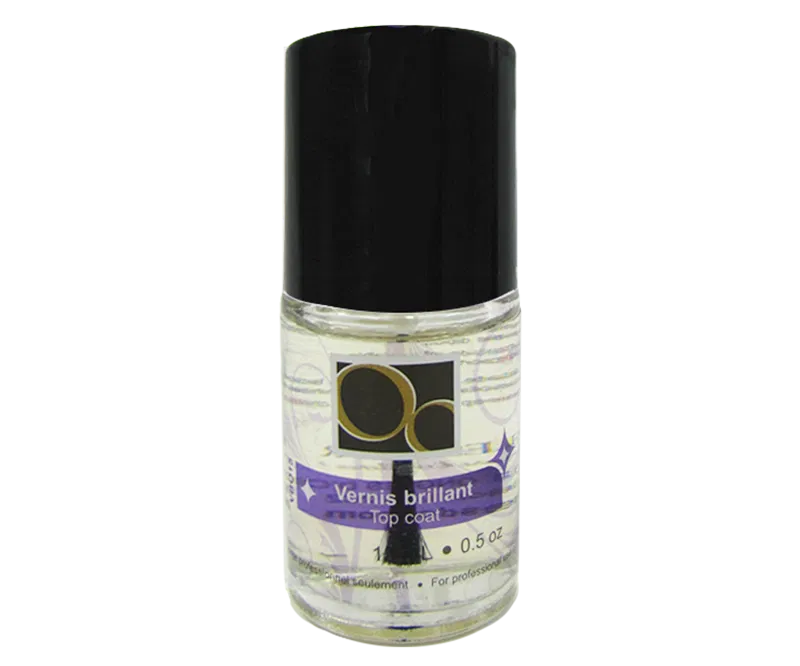 Top coat Vernis brillant transparent