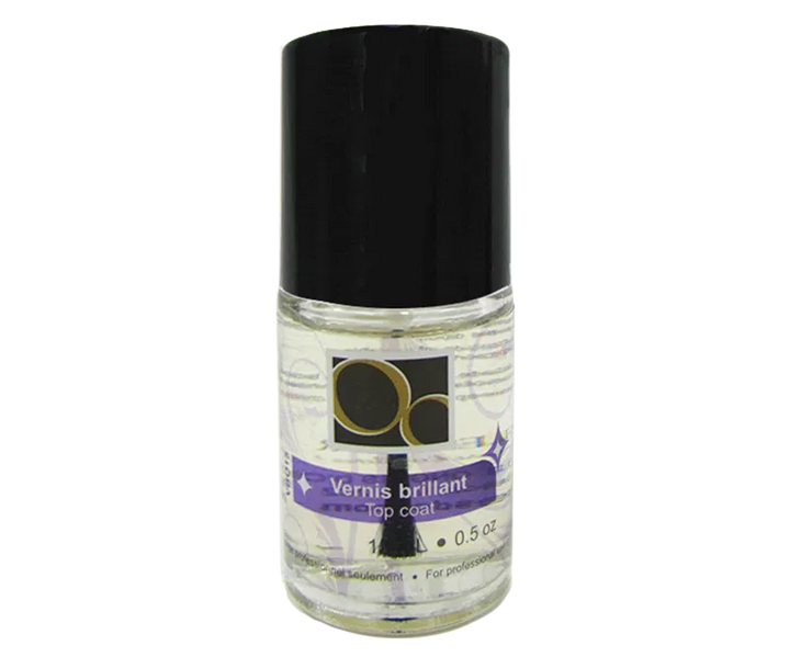 Top coat Vernis brillant transparent