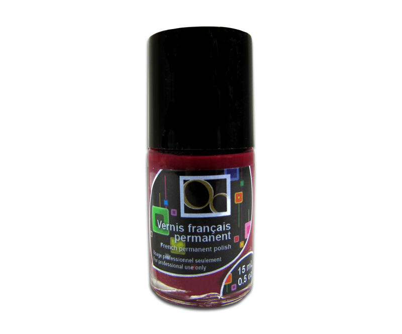 VFP Nail Polish - Burgundy Red 15mL