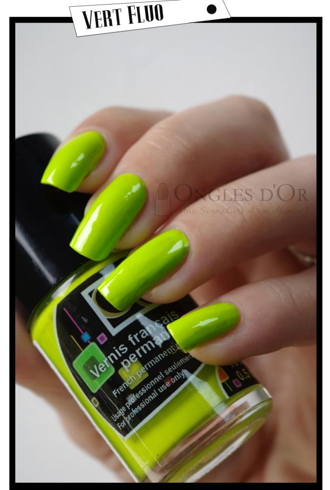 VFP Nail Polish - Fluorescent Green 15mL
