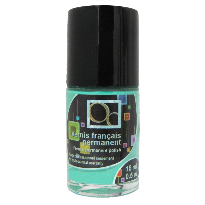 Vernis Français Permanent Vert Océan