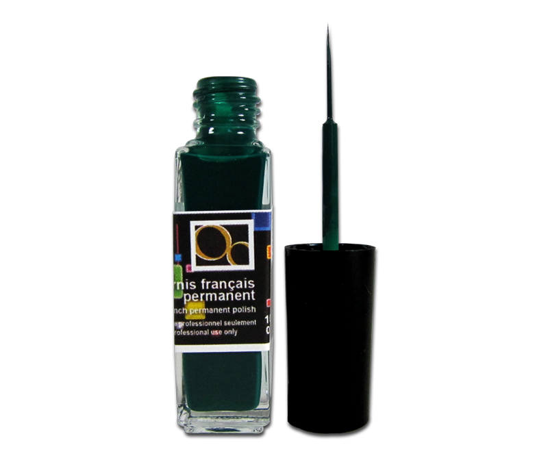 Vernis pointe fine Vert Sapin