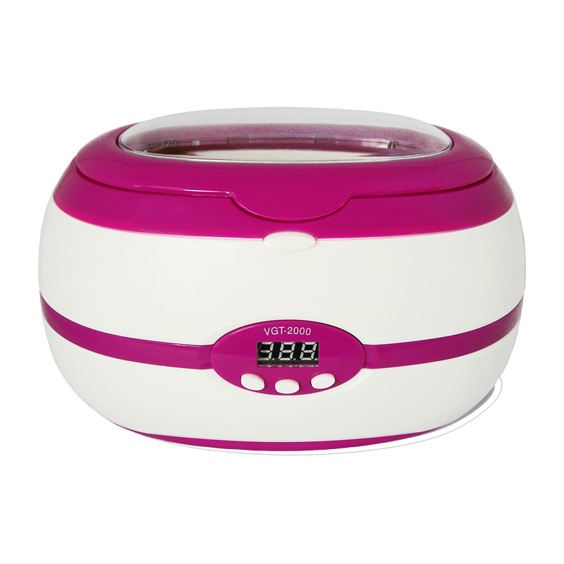 Nettoyeur Ultrasonic Rose+Timer Pour Dissoudre VGT-2000