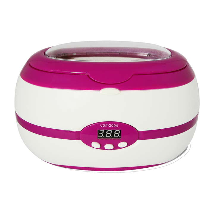 Nettoyeur Ultrasonic Rose+Timer Pour Dissoudre VGT-2000