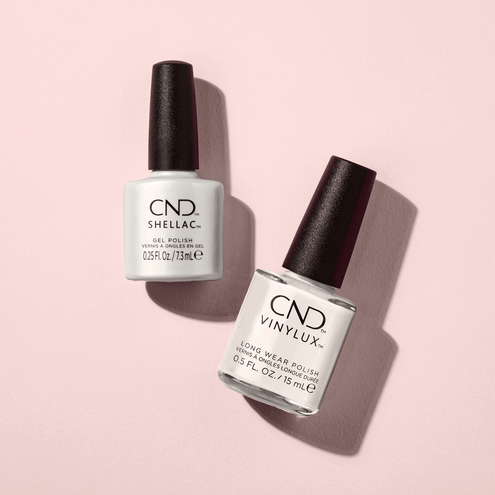 Vinylux CND Vernis à Ongles #439 Keep an Opal Mind 15mL  Collection Shade Sense, Printemps 2023, blanc, pearl