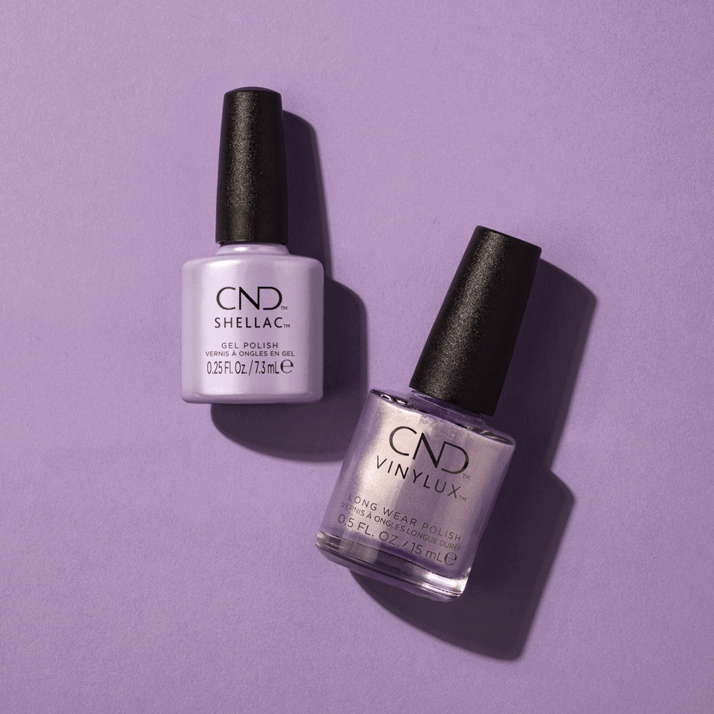 Vinylux CND Vernis à Ongles #442 Live Love Lavender 15mL  Collection Shade Sense, Printemps 2023, mauve, irisé