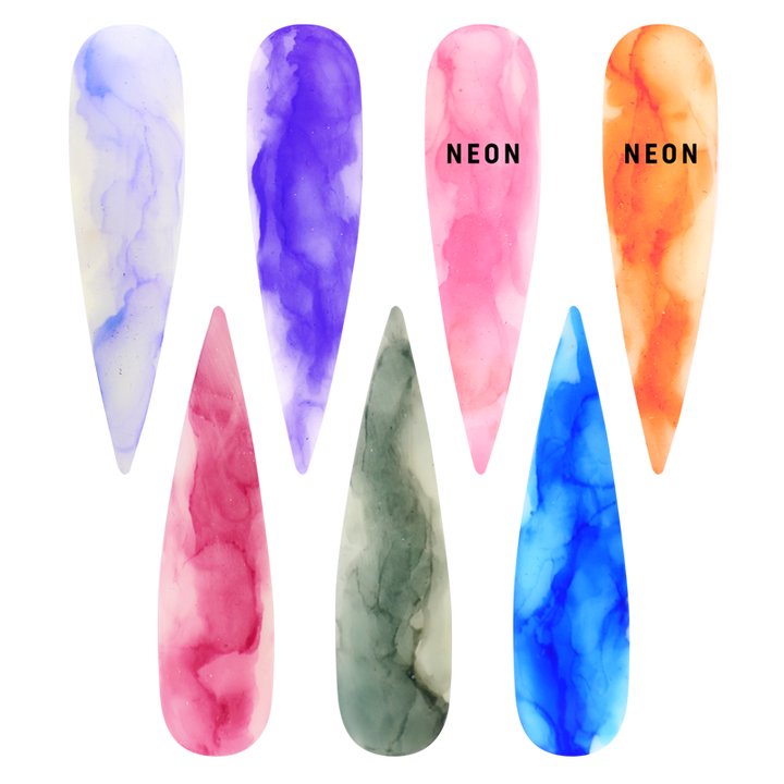 Watercolor Background Ink Collection (8pcs)