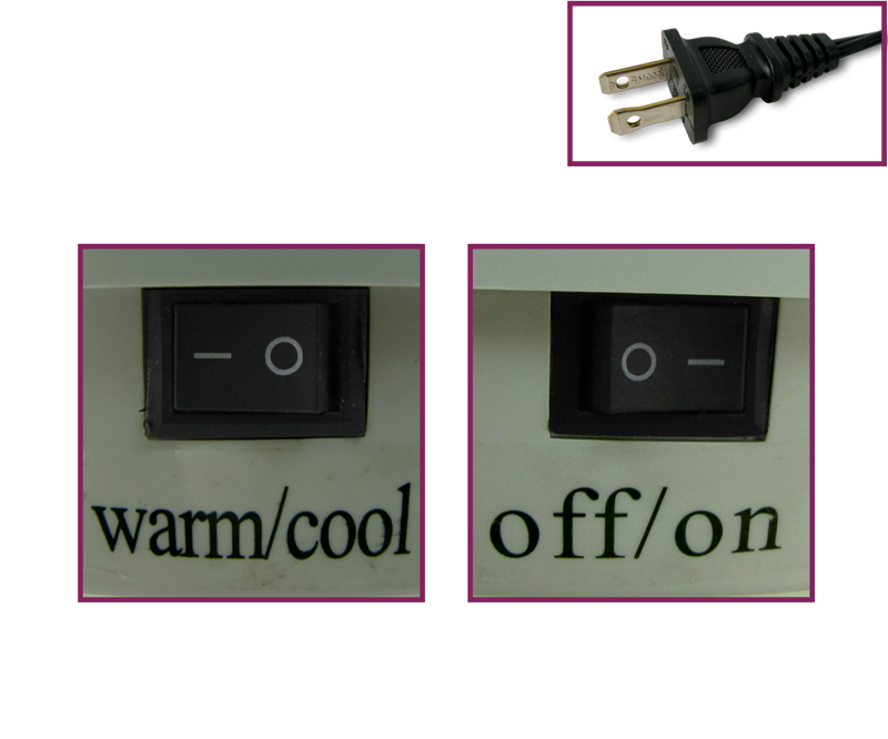 Séchoir à Vernis Automatique Électrique Double 110V