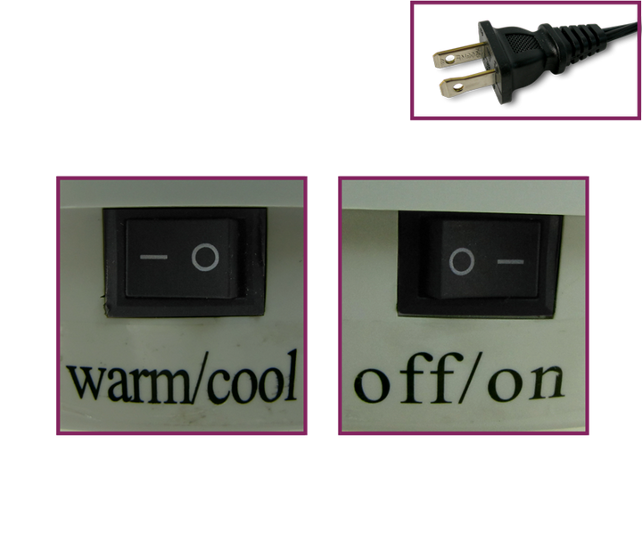 Séchoir à Vernis Automatique Électrique Double 110V