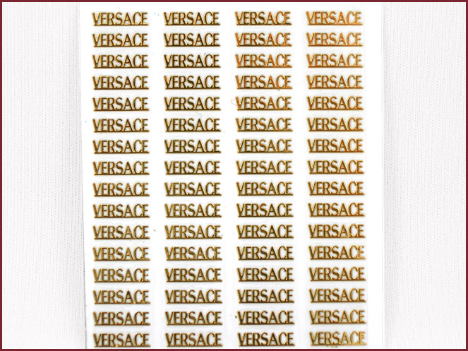 Décalques 3-D modèle 006 Stickers Versace 18k006