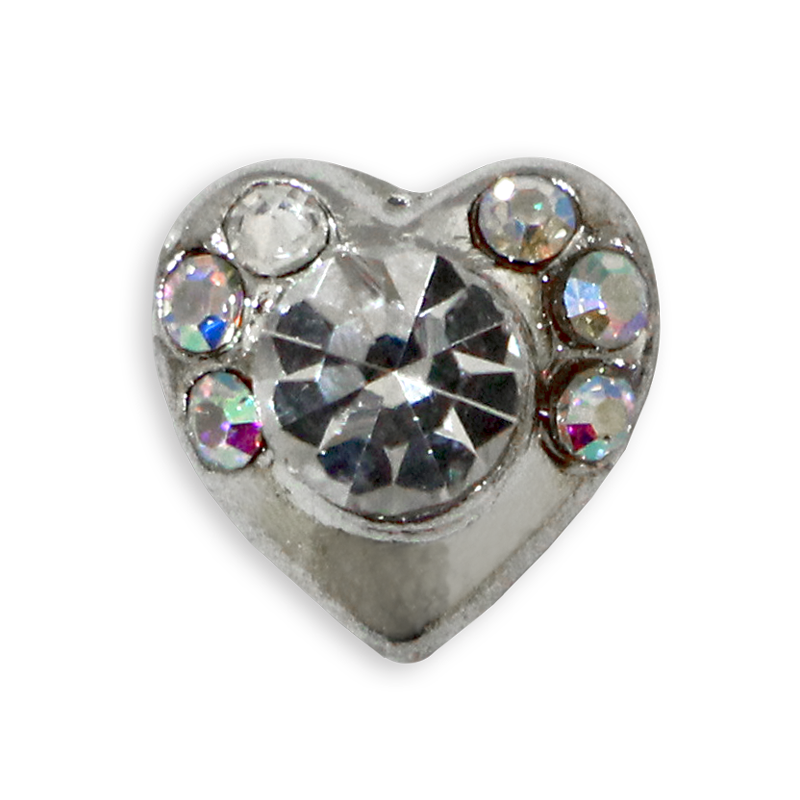 3D Nail Decoration - Heart #185 - Holographic