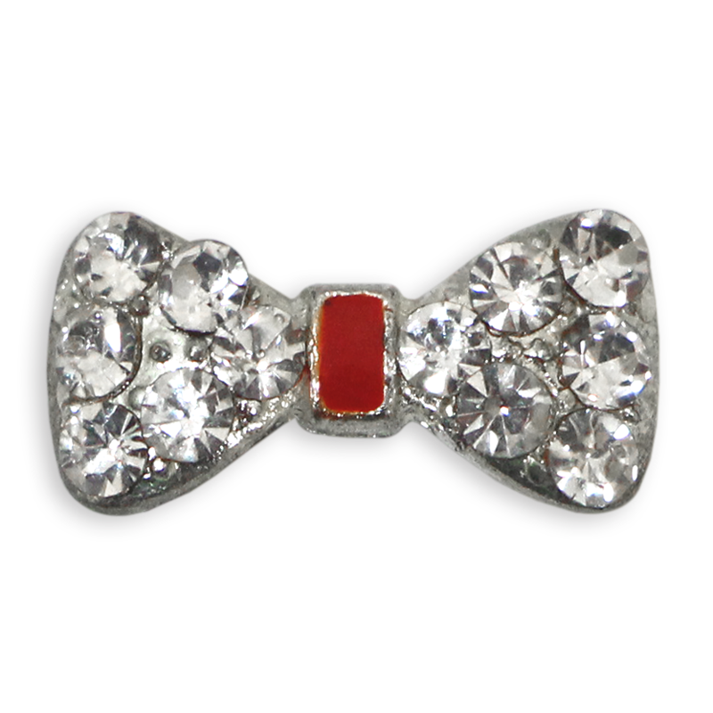 3D Nail Decoration - Bow #43 - Red