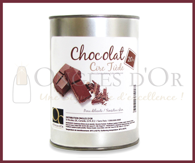 Cire Épilatoire Tiède Café Chocolat Canne Métal (20 oz) (1)