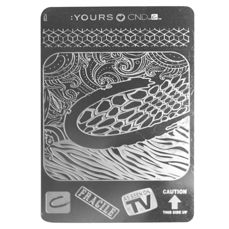 CND YOURS Plaquette de Stamping YLCO2