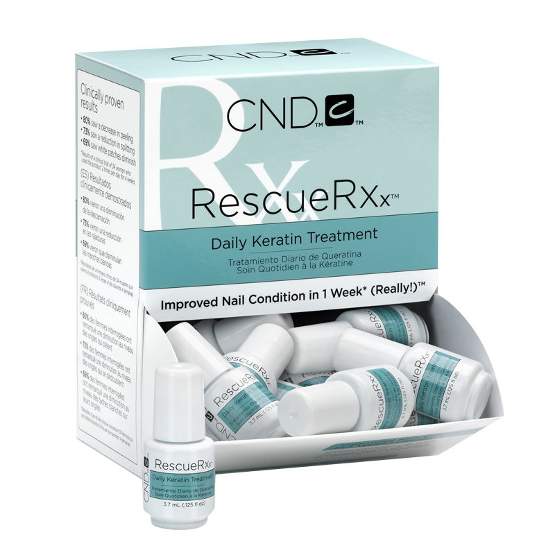 CND Rescue Rxx Soin Quotidien Kératine (40 x 1/8oz)