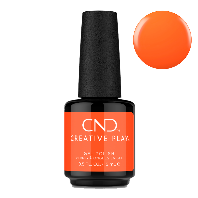 CND Creative Play UV Polish #526 Orange Pulse 0.5oz