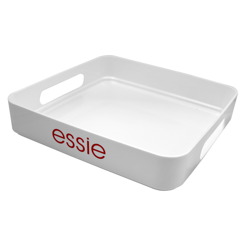 Essie Plastic Tray - White