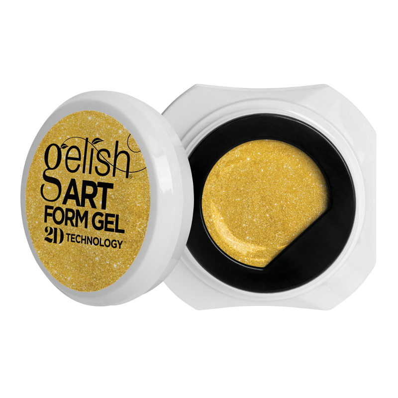 Gelish Art Form Gel - Effet Or Brillant 5g