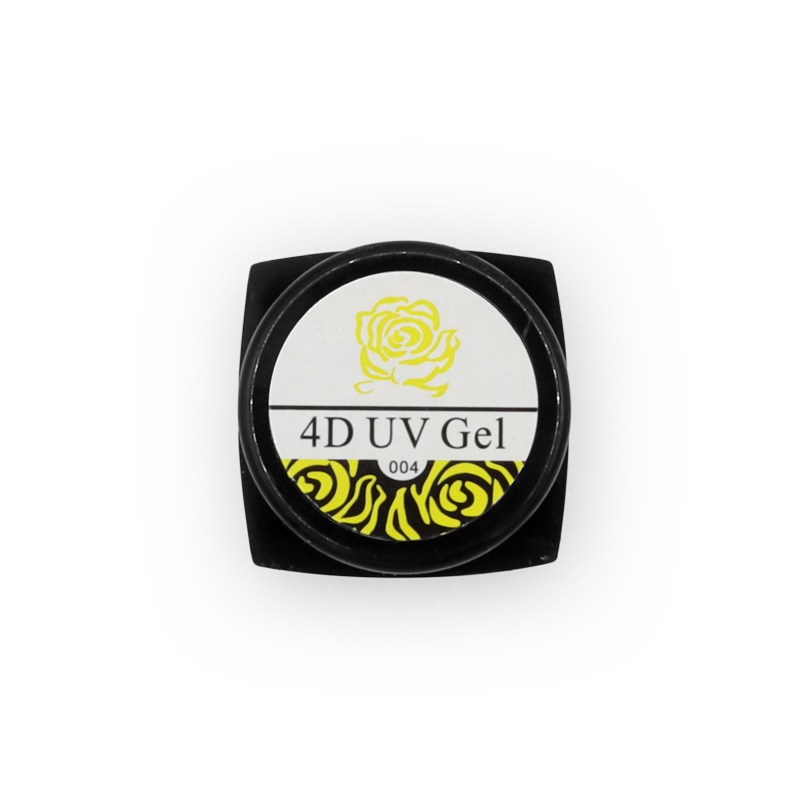 4D Carving UV Gel #004 Yellow