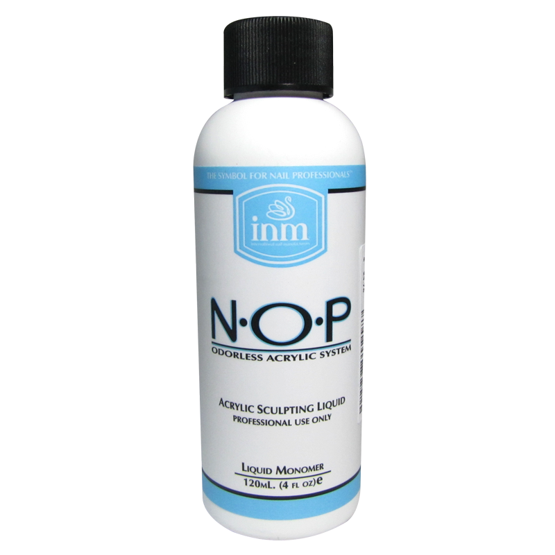INM N.O.P. Odorless Acrylic Liquid Monomer 4 oz