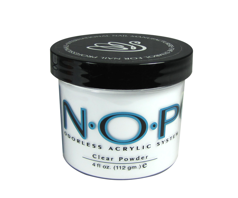 INM N.O.P. Odorless Acrylic Powder Clear 1.5oz