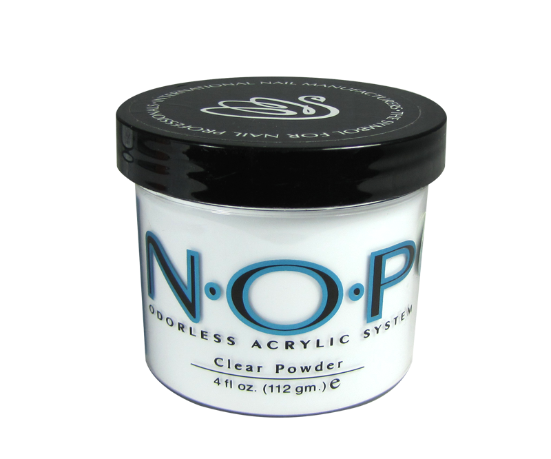 INM N.O.P. Odorless Acrylic Powder Clear 4oz