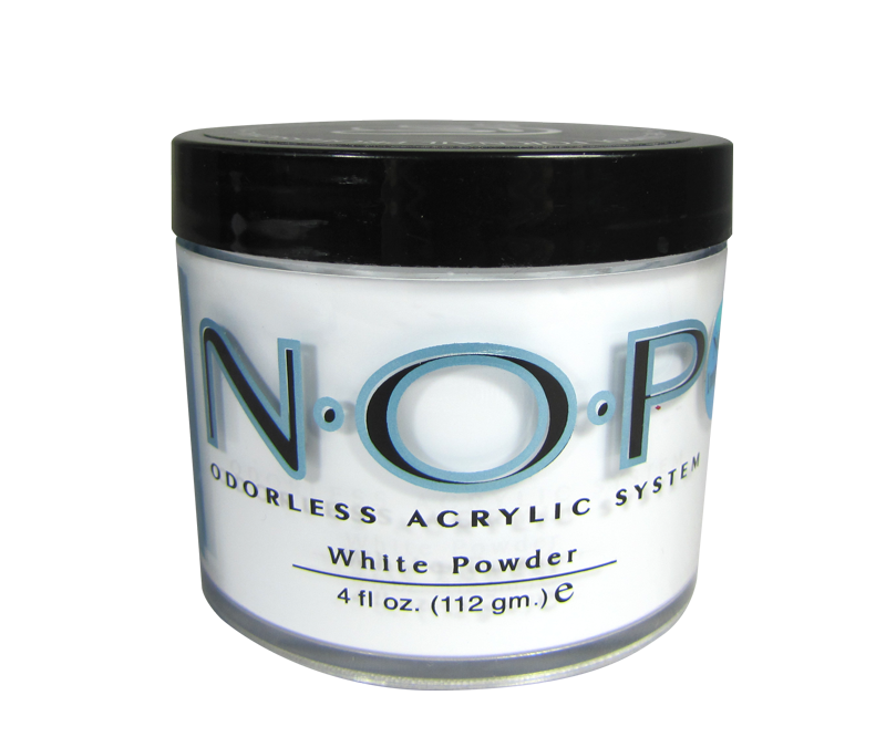 INM N.O.P. Odorless Acrylic Powder White 4oz