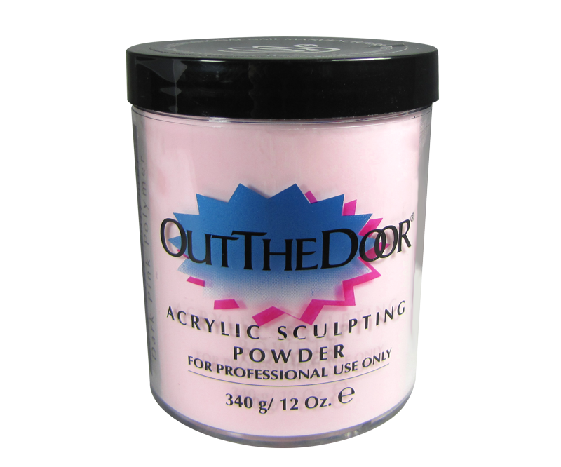 INM Out the Door Acrylic Powder Dark Pink 12oz