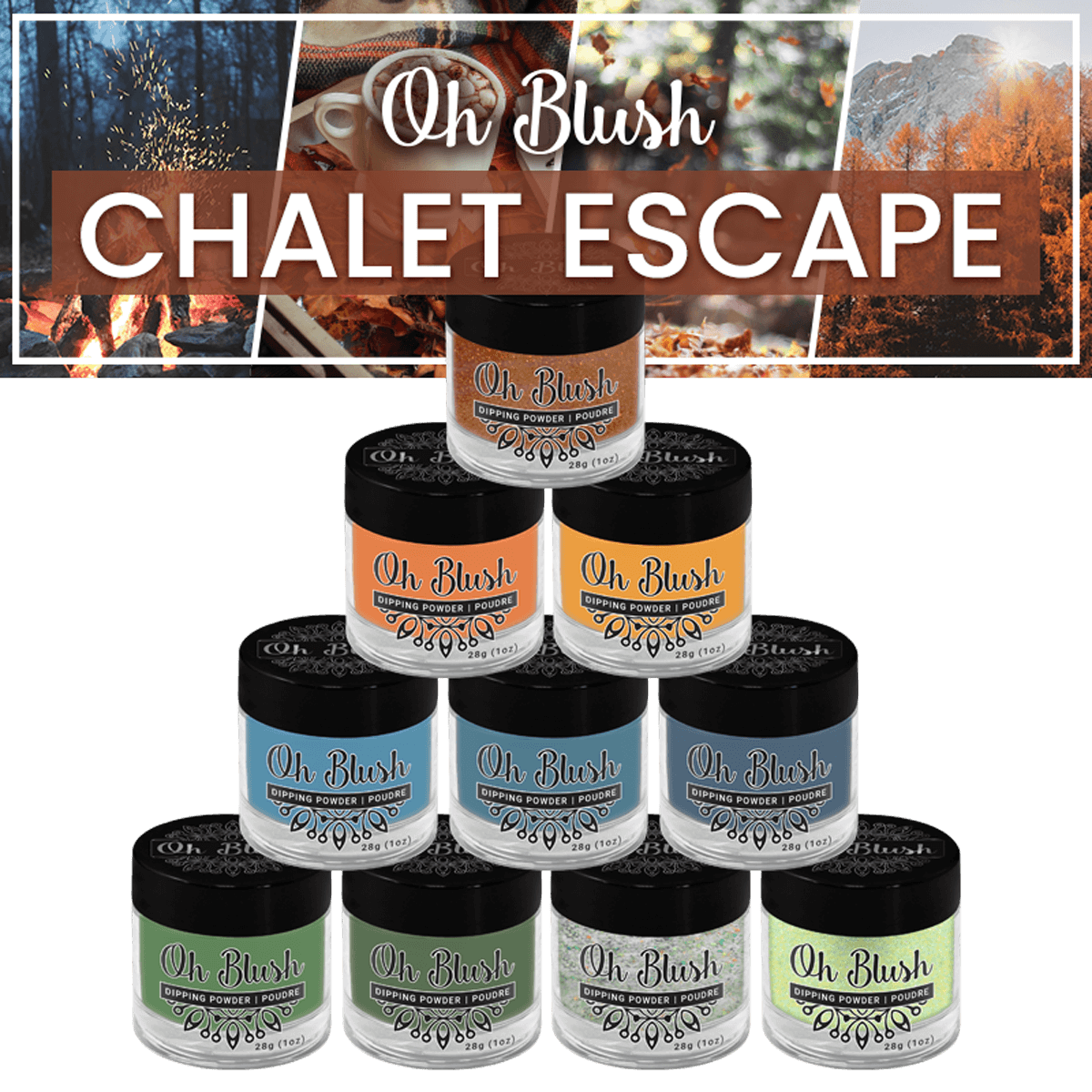 Oh Blush Powder - Chalet Escape Collection (10pcs)