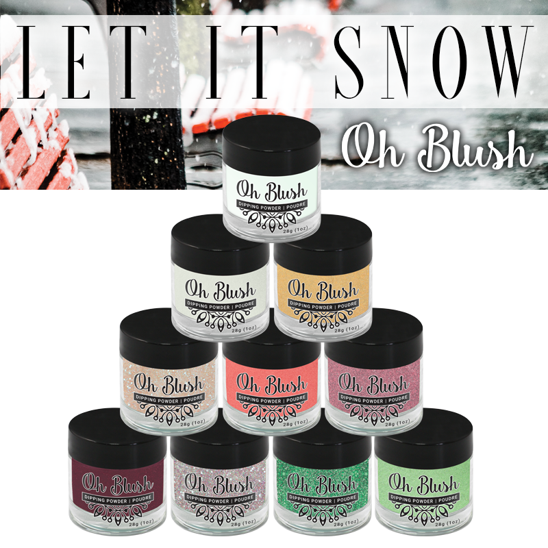 Oh Blush Powder - Let it Snow Collection (10pcs)