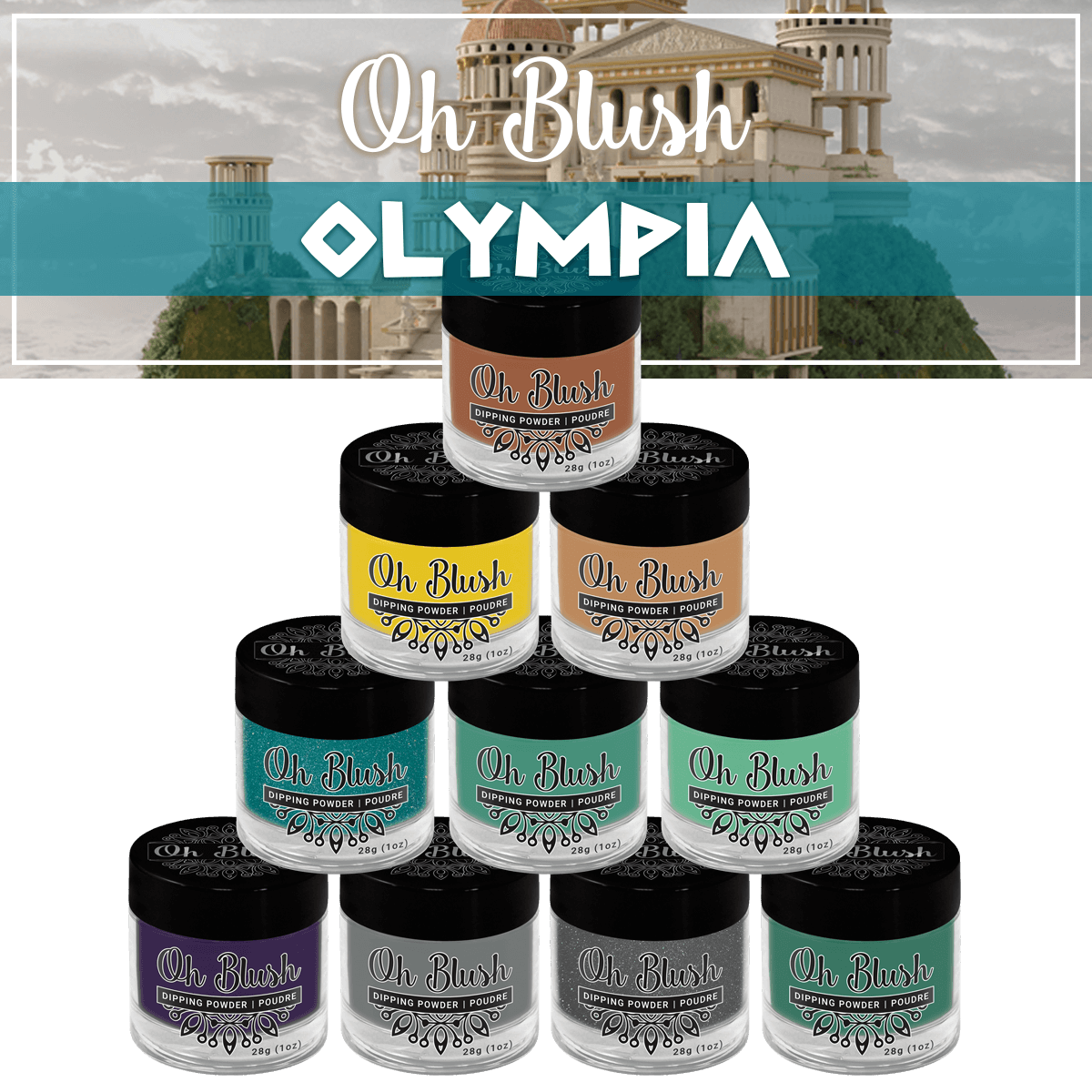 Oh Blush Powder - Olympia Collection (10pcs)