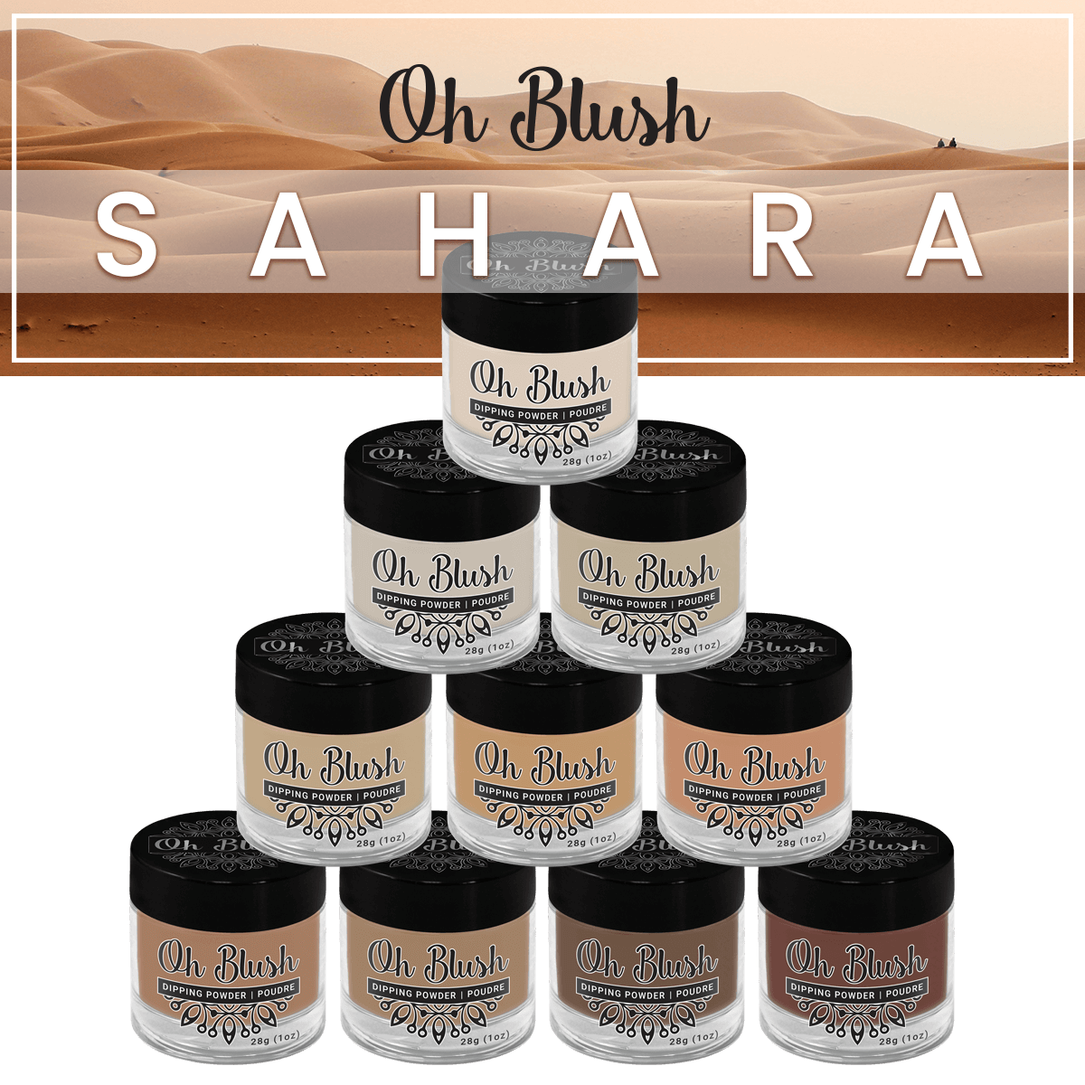 Oh Blush Powder - Sahara Collection (10pcs)