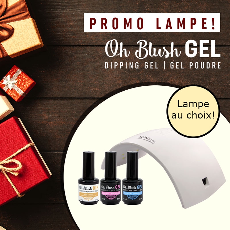 Promo Oh Blush Gel Ensemble avec Lampe LED 36W au Choix