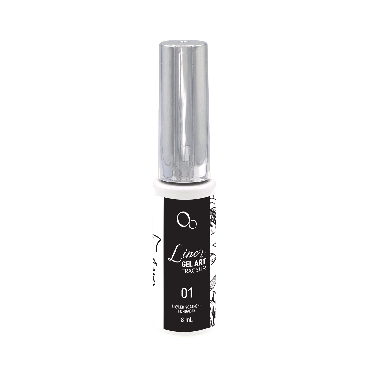 Oh Bling Liner Gel Art #01 Black 8mL