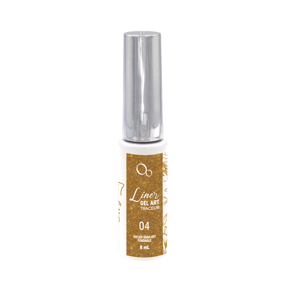 Oh Bling Liner Gel Art #04 Gold Glitters 8mL