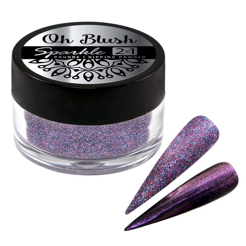 Oh Blush Sparkle 2 in 1 Powder - 1010 Floral Tapestry (0.5oz)
