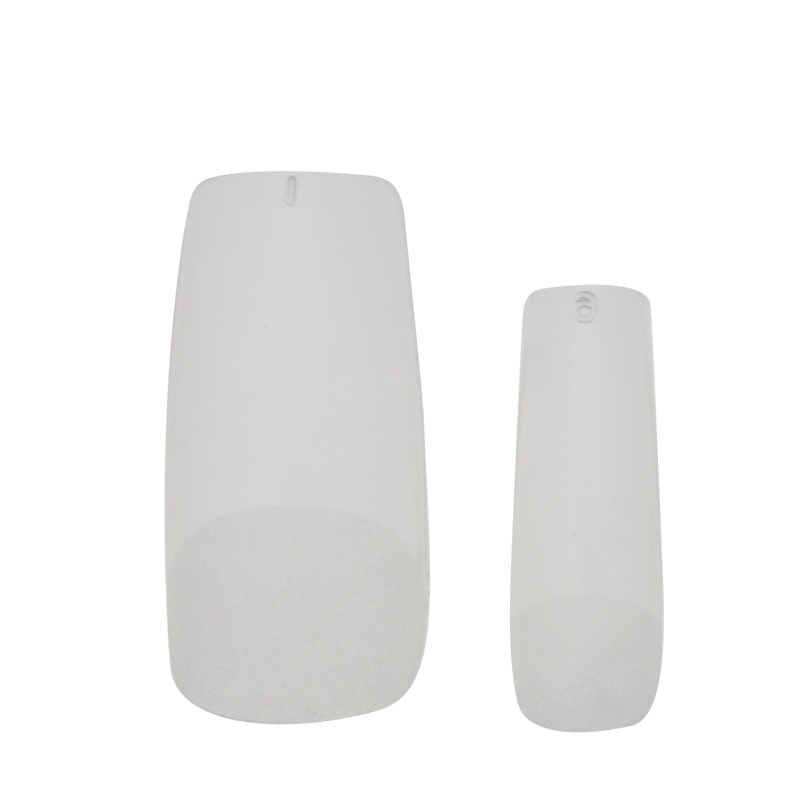 Full Cover Nail Tip -Medium Square Matte (250pcs)