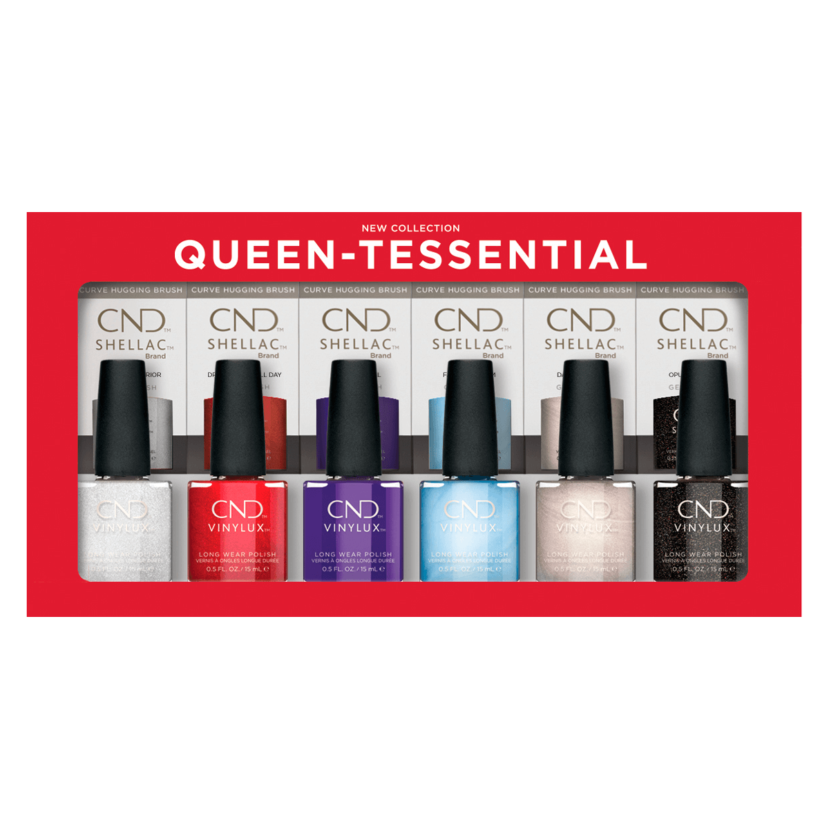 Shellac et Vinylux Coffret Queen-Tessential