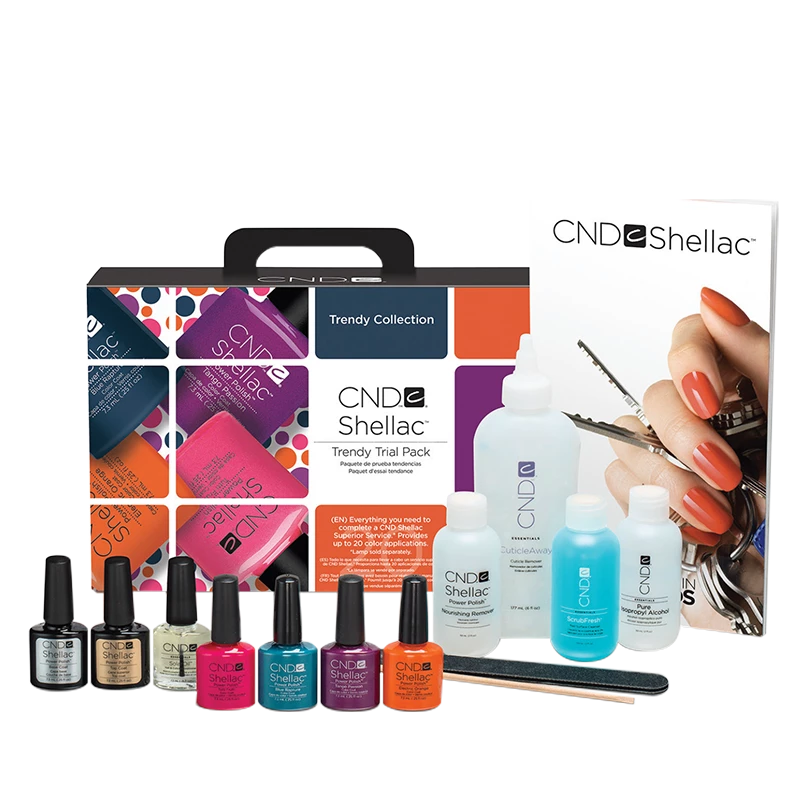 Shellac Intro Pack UV Polish Trendy Collection