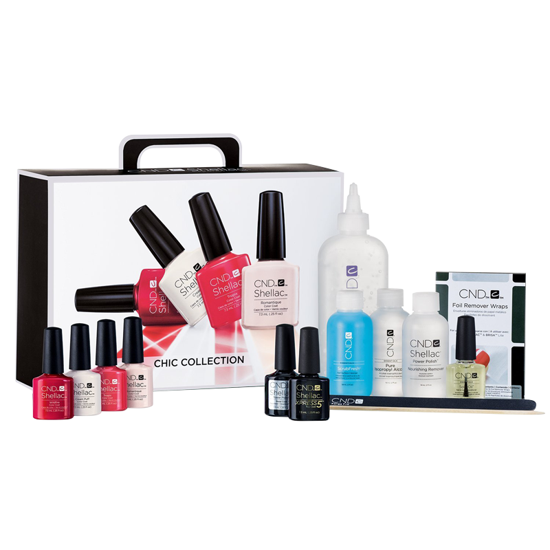 Shellac Intro Pack UV Polish Chic Collection