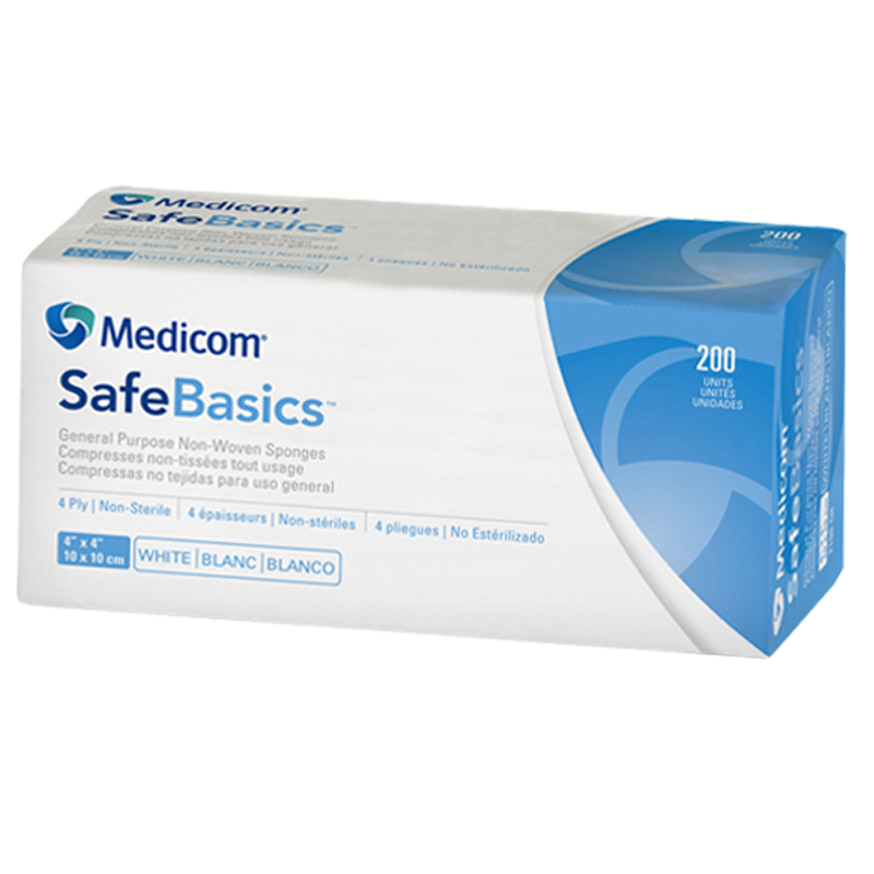 Tampon Medicom Général 4x4 (1 paquet de 200)